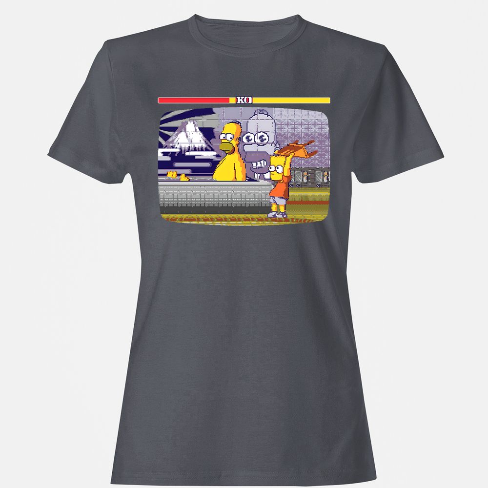 Women's T-Shirt - T5B1E6WC - Dark Heather - 5