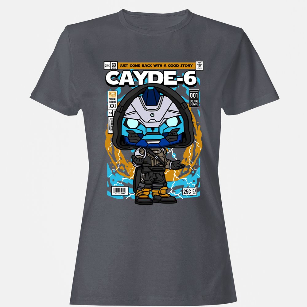 Women's T-Shirt - WZHGDCZ4 - Dark Heather - 5