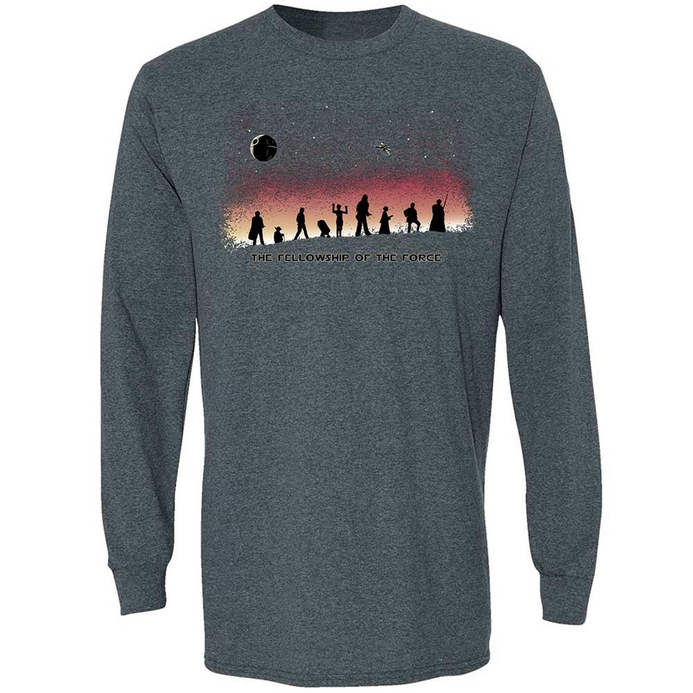 Long Sleeve T-Shirt - 6K9DGZUE - Dark Heather - 5