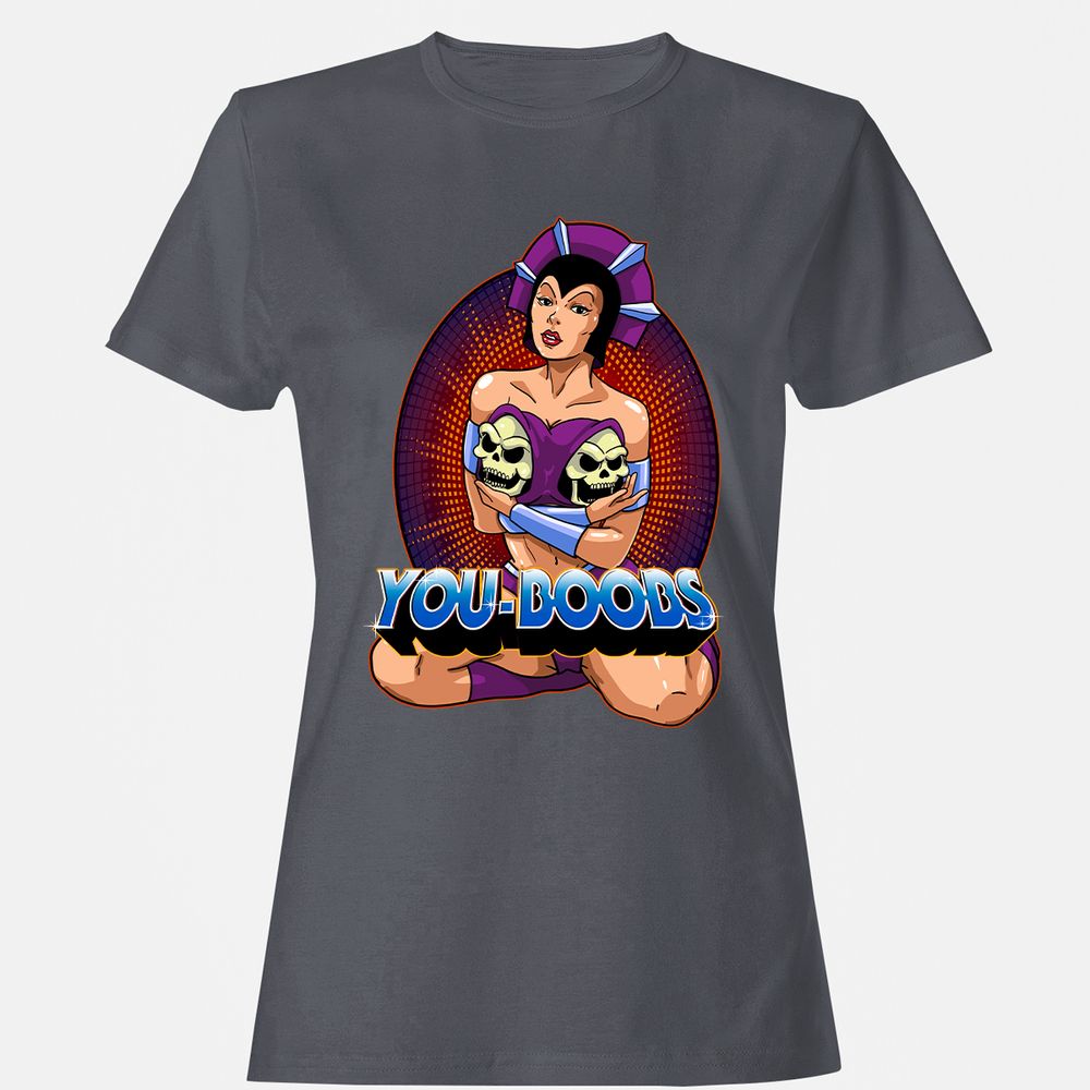 Women's T-Shirt - HF6PL3HT - Dark Heather - 5