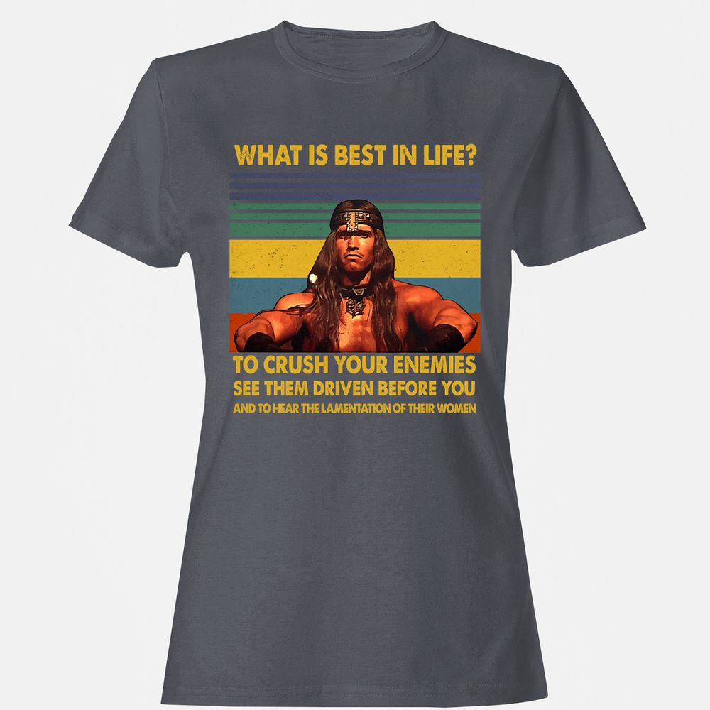 Women's T-Shirt - H2CKLLUM - Dark Heather - 5