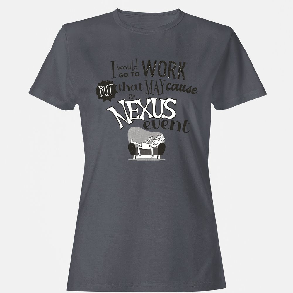 Women's T-Shirt - 53QLC9TE - Dark Heather - 5