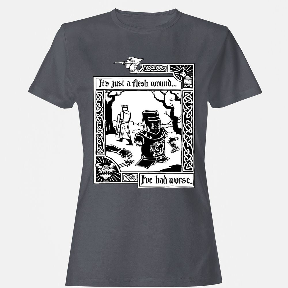 Women's T-Shirt - XKP4B1XQ - Dark Heather - 5