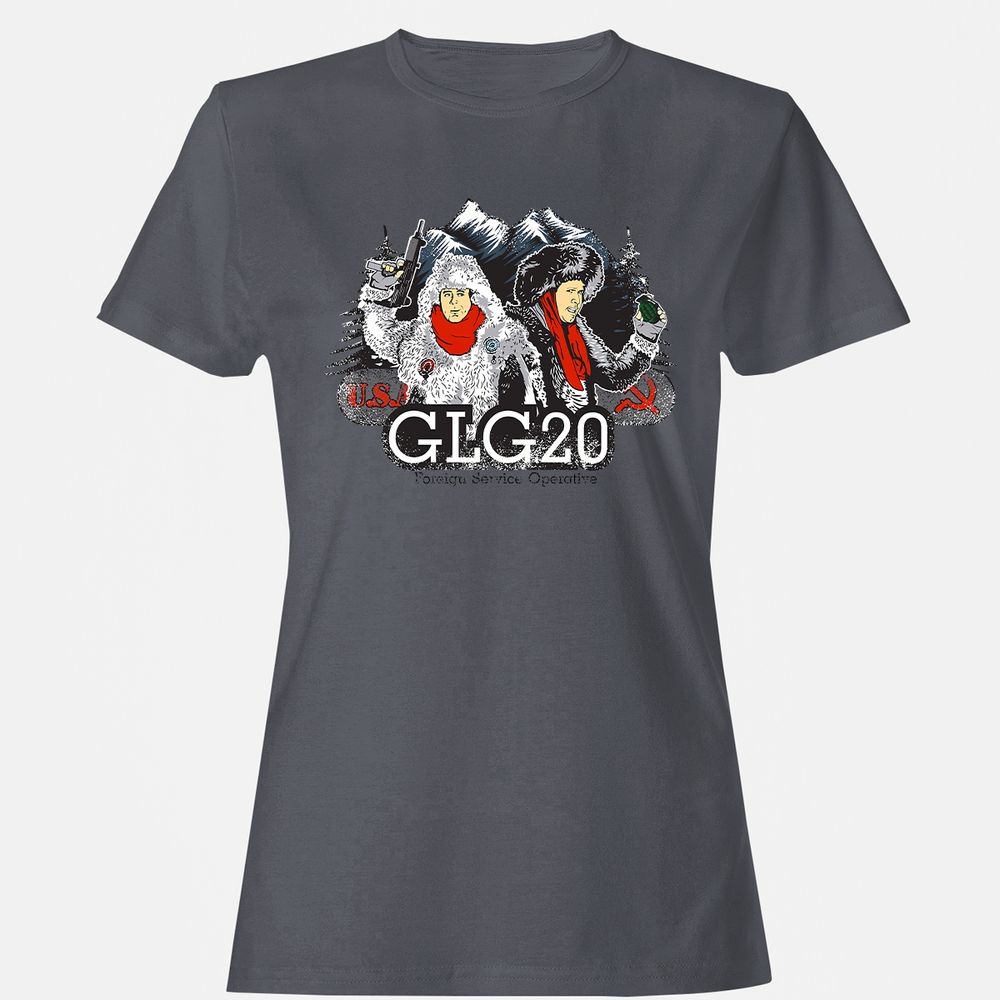 Women's T-Shirt - B3LHANBL - Dark Heather - 5
