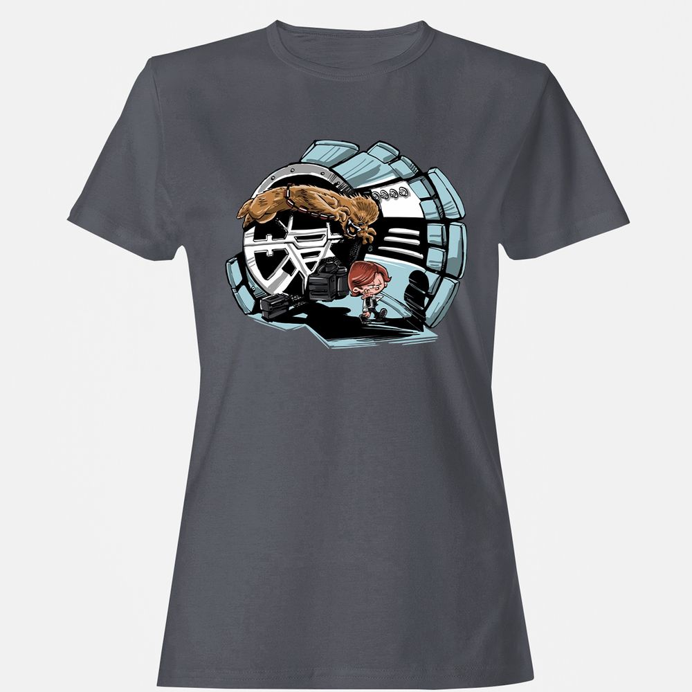 Women's T-Shirt - V8NS1S6L - Dark Heather - 5