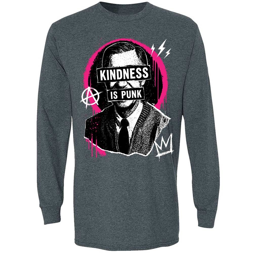 Kindness is Punk - Dark Heather - 5