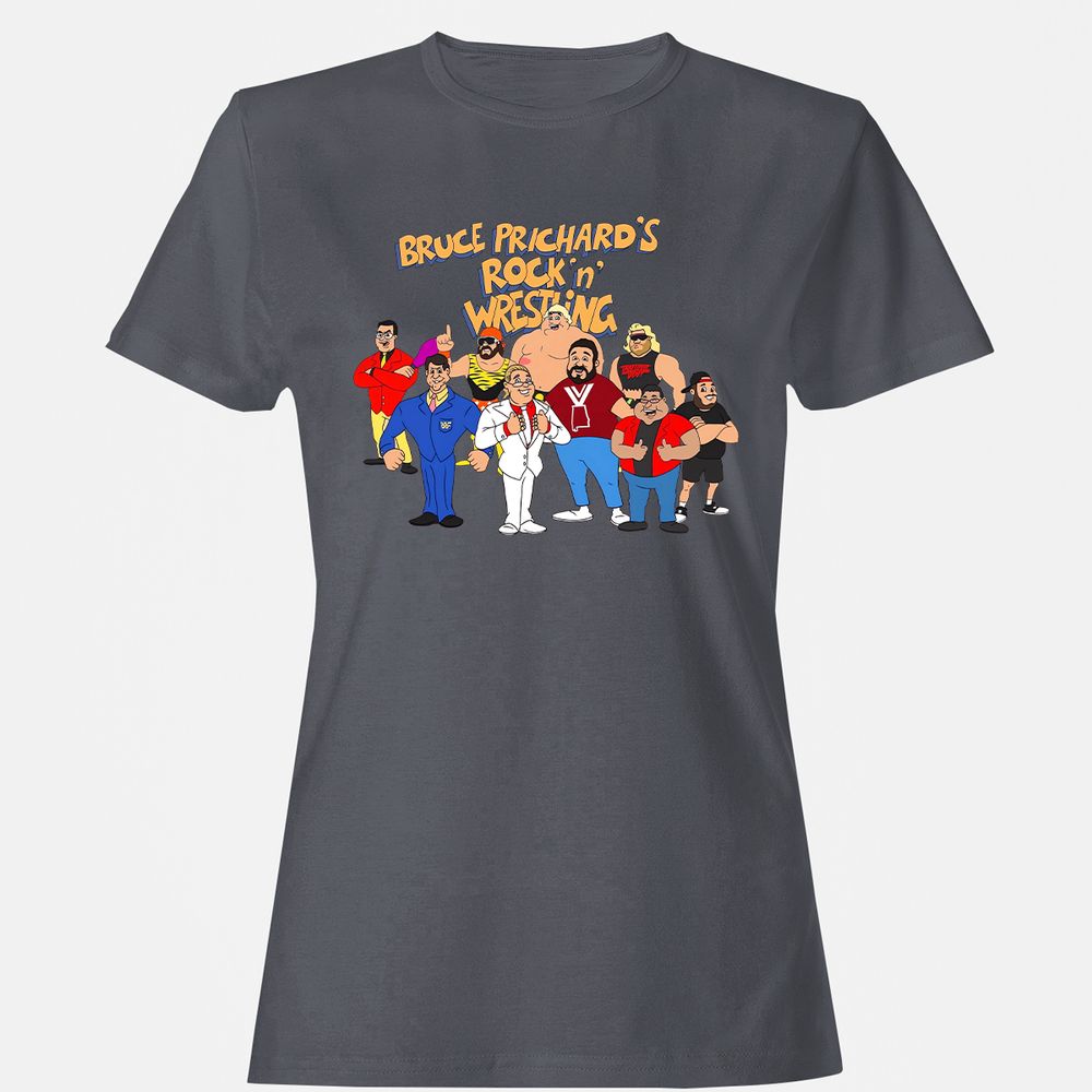 Women's T-Shirt - DJZ5Q7UR - Dark Heather - 5