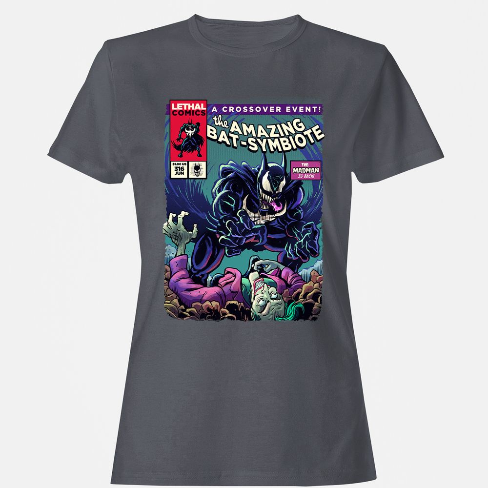 Women's T-Shirt - H1VNMNK9 - Dark Heather - 5