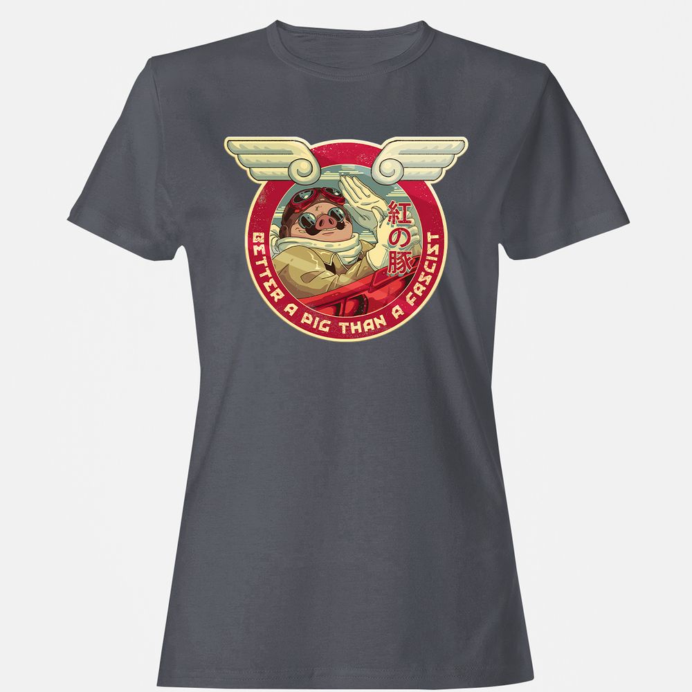 Women's T-Shirt - ETT5Y711 - Dark Heather - 5