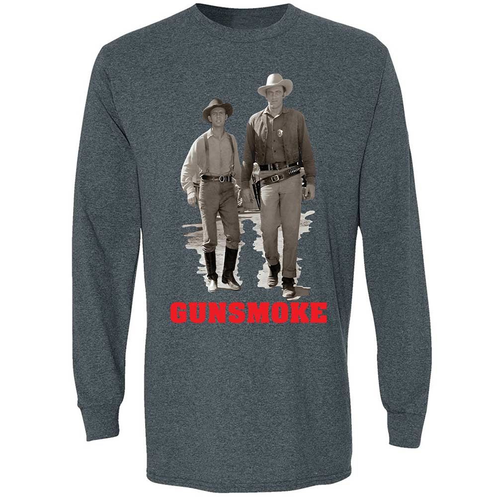 Long Sleeve T-Shirt - JBYFY8SX - Dark Heather - 5