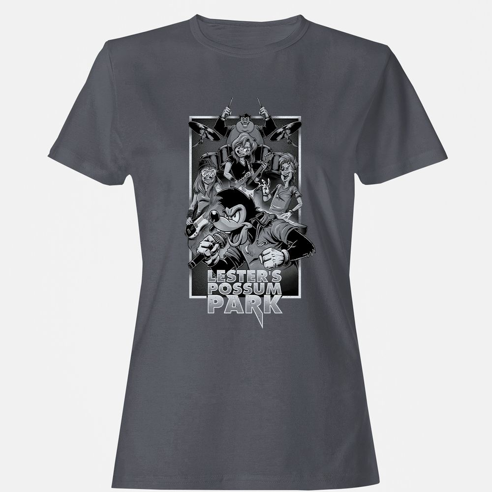 Women's T-Shirt - YRUUX7V6 - Dark Heather - 5
