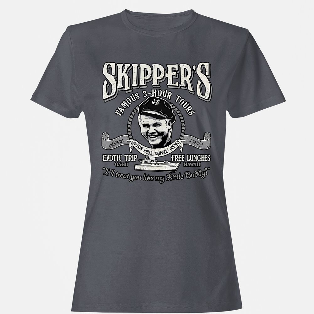 Women's T-Shirt - C7PJDB8A - Dark Heather - 5