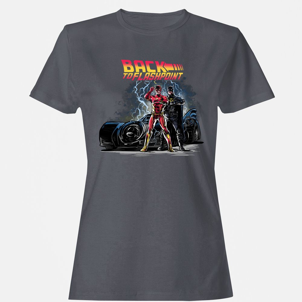 Women's T-Shirt - V7JKSTLU - Dark Heather - 5