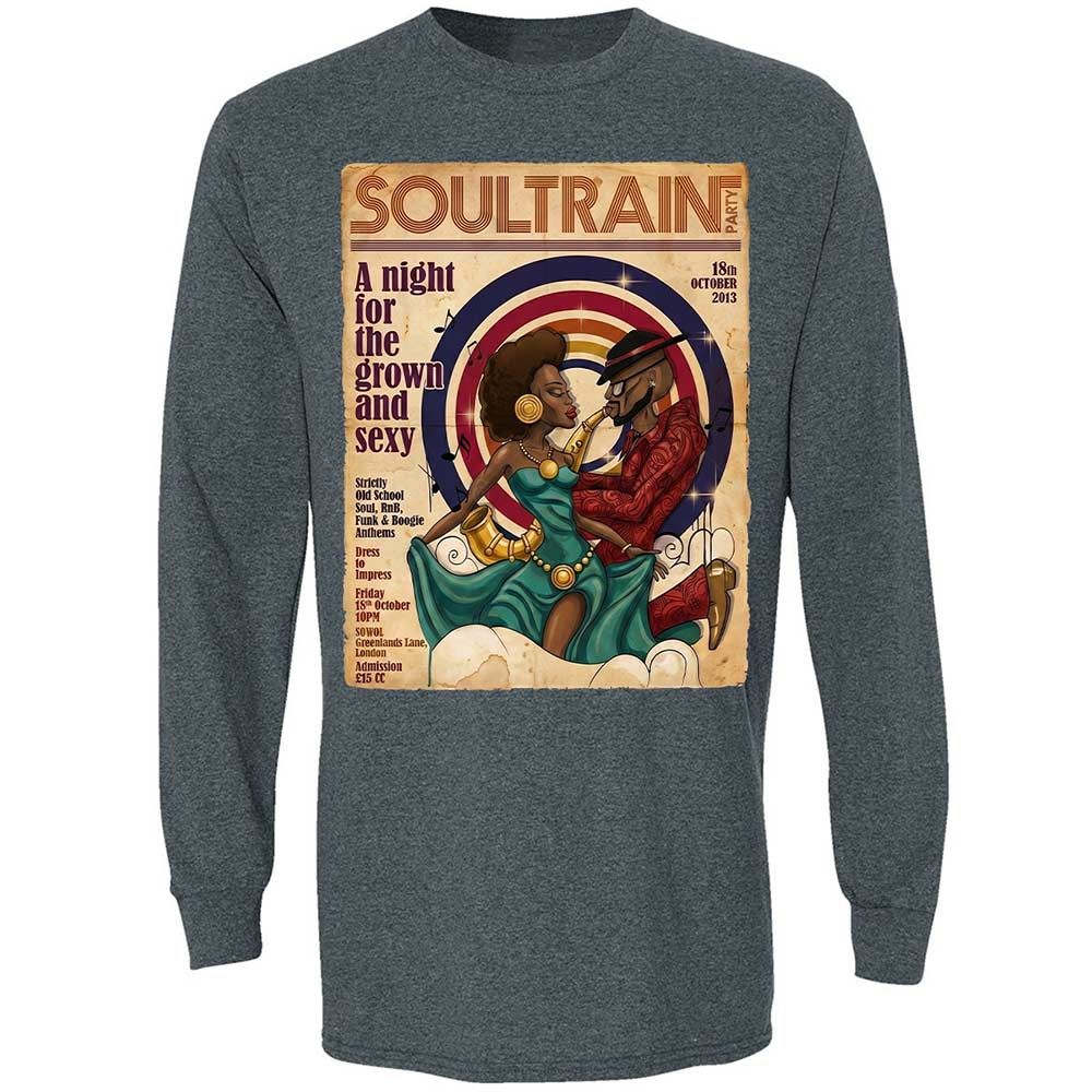 Long Sleeve T-Shirt - 7RW4QVSG - Dark Heather - 5