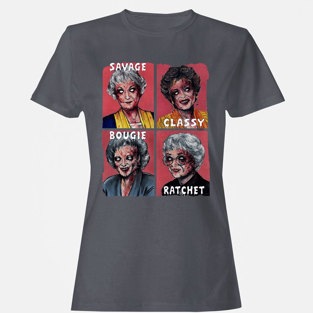 Women's T-Shirt - G9UMJP7W - Dark Heather - 5