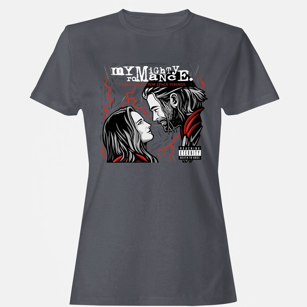 Women's T-Shirt - 6BB735P7 - Dark Heather - 5