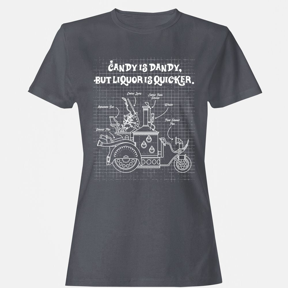 Women's T-Shirt - 11QSFSF2 - Dark Heather - 5