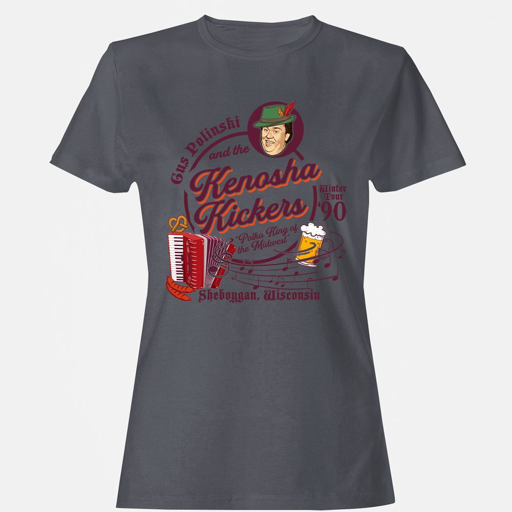 Women's T-Shirt - PB9NDCX1 - Dark Heather - 5