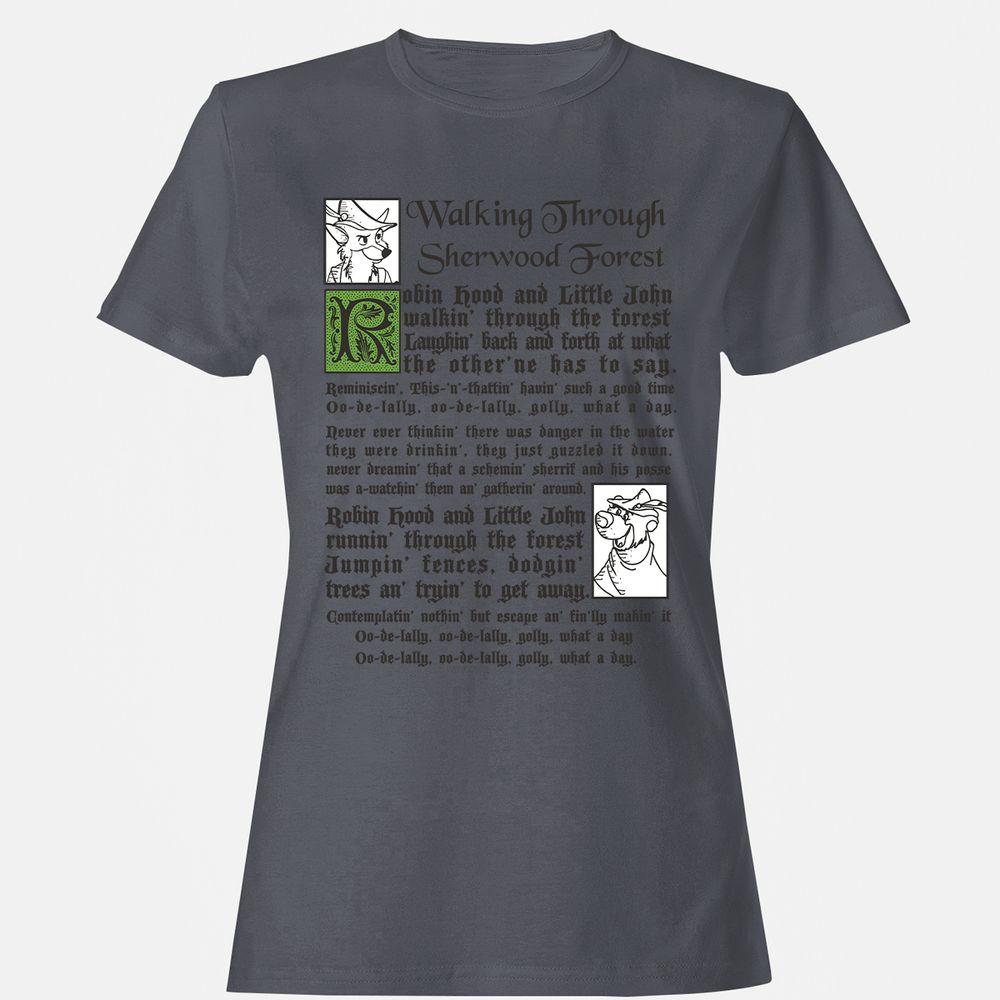 Women's T-Shirt - WWVJZNJY - Dark Heather - 5