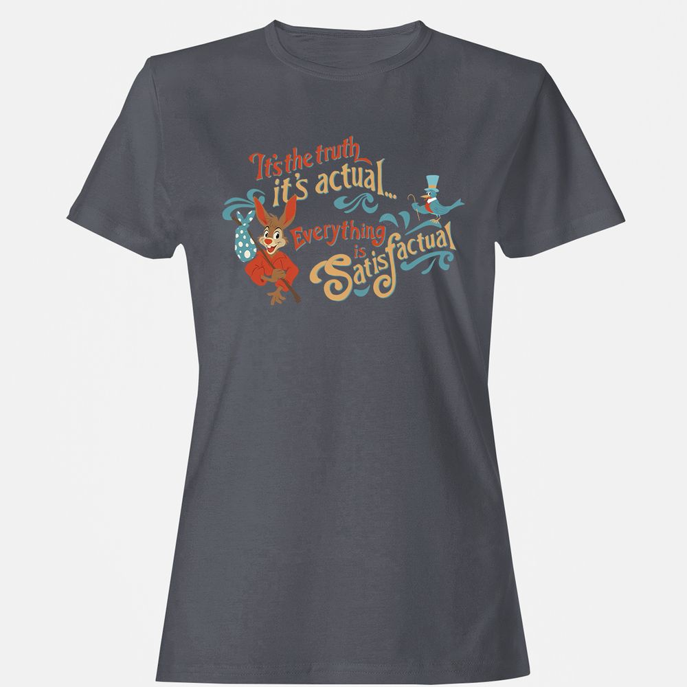 Women's T-Shirt - X8P1AKM1 - Dark Heather - 5