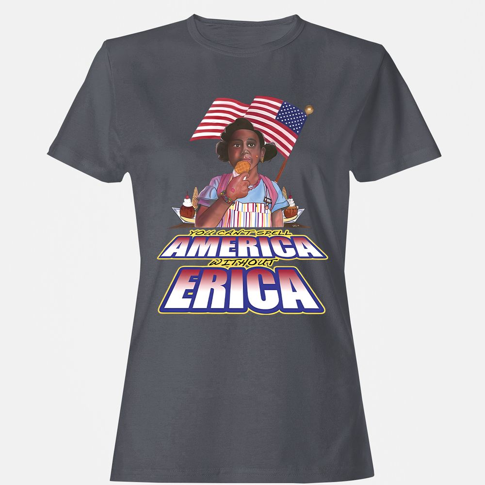 Women's T-Shirt - VK1CMPPQ - Dark Heather - 5