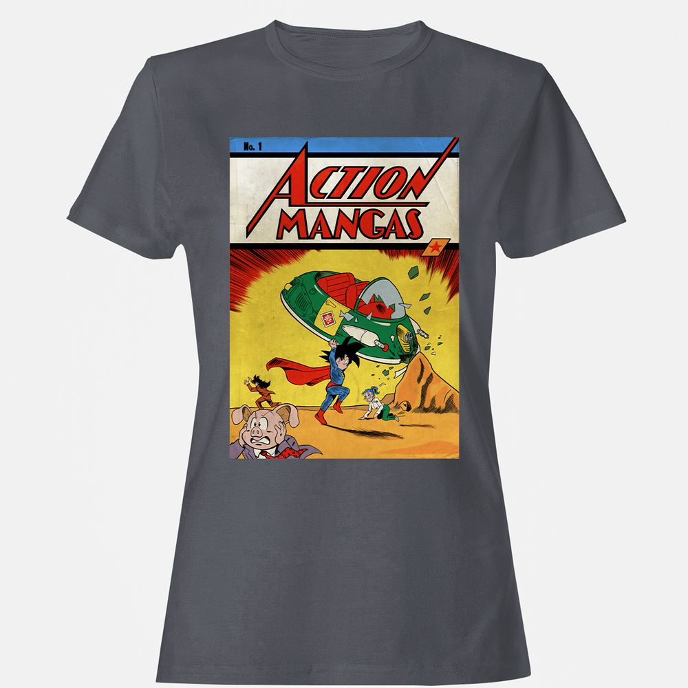 Women's T-Shirt - AKBJNXLG - Dark Heather - 5
