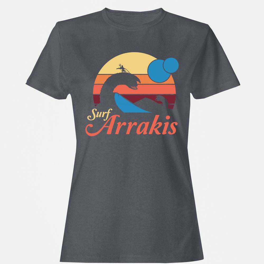 Women's T-Shirt - JALFFL7C - Dark Heather - 5