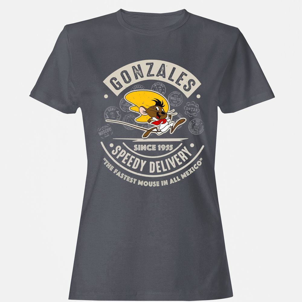 Women's T-Shirt - SBYV7E6M - Dark Heather - 5