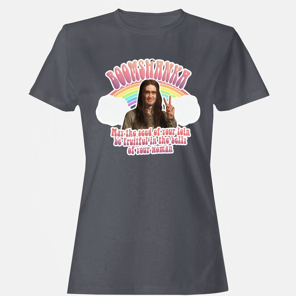 Women's T-Shirt - QL6UEZNA - Dark Heather - 5