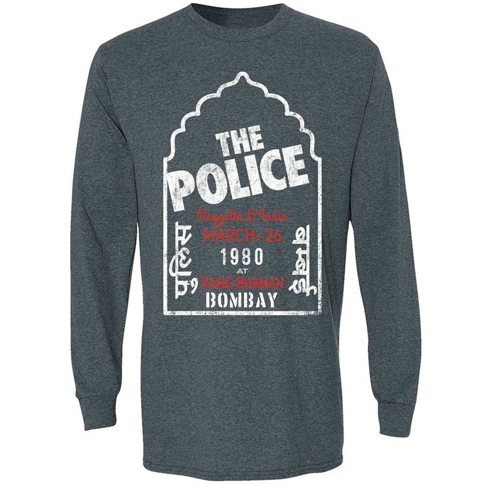 Long Sleeve T-Shirt - VSK9RYXB - Dark Heather - 5