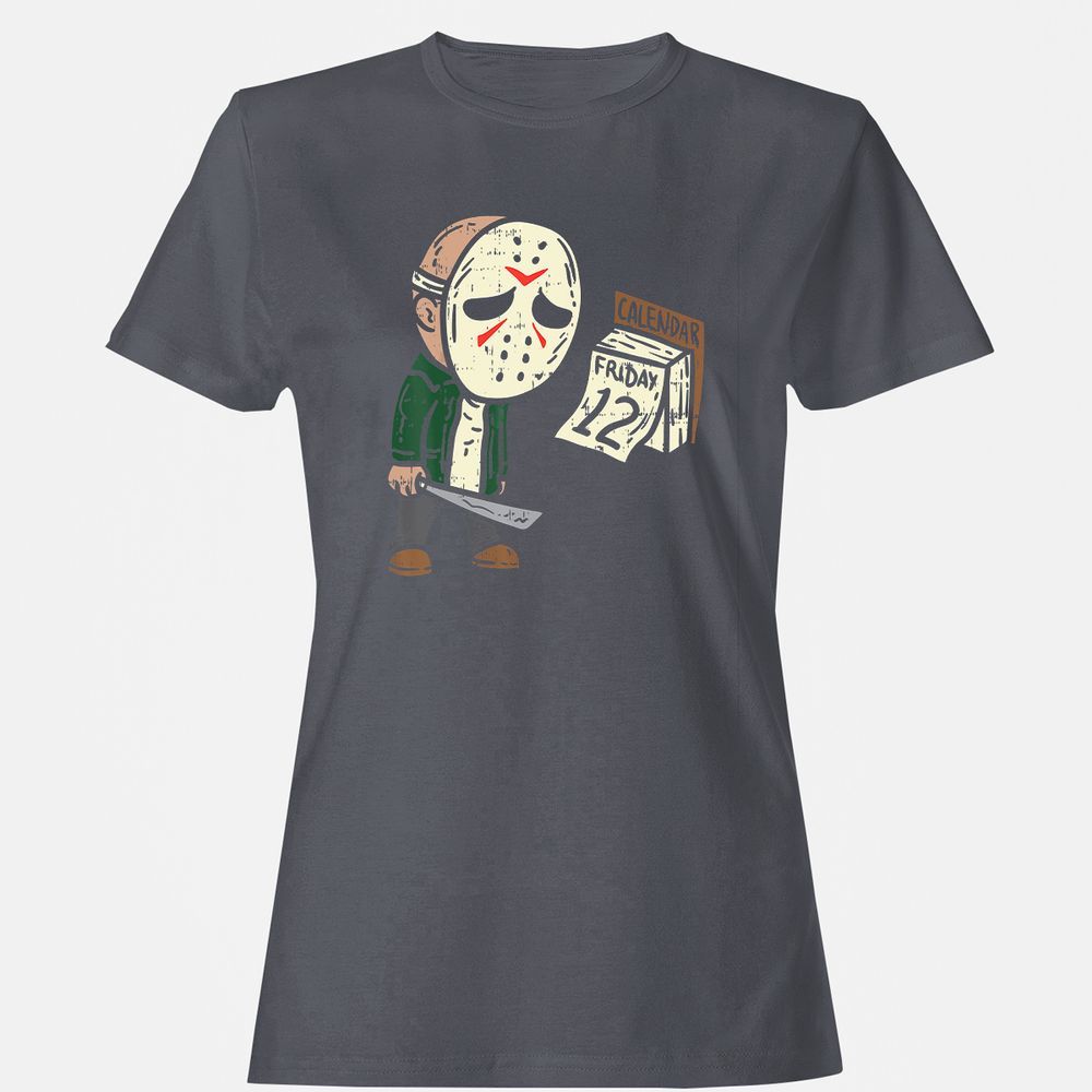 Women's T-Shirt - JCTFFW41 - Dark Heather - 5