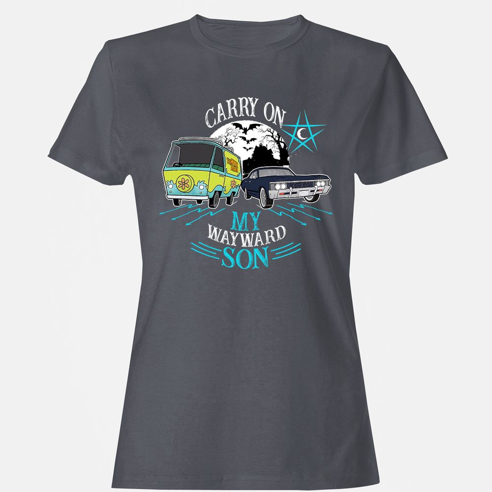 Women's T-Shirt - BQGWHJC5 - Dark Heather - 5