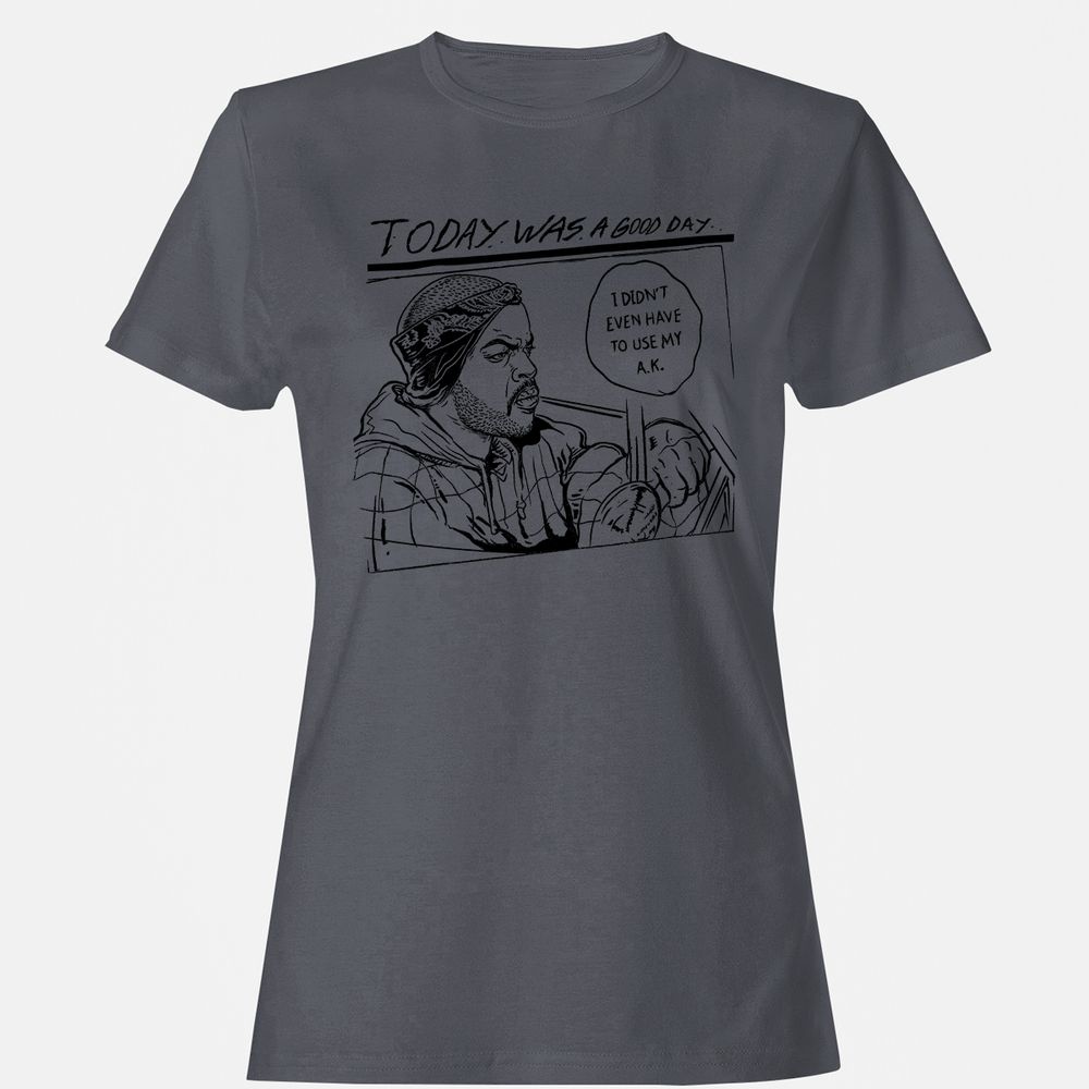 Women's T-Shirt - TZKDZ3WR - Dark Heather - 5