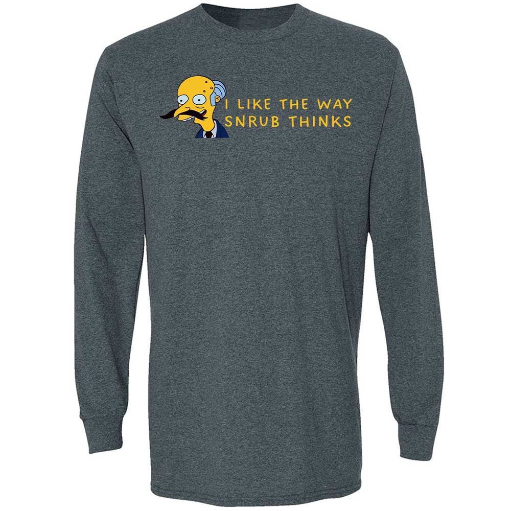 Long Sleeve T-Shirt - 3FCRPHT1 - Dark Heather - 5