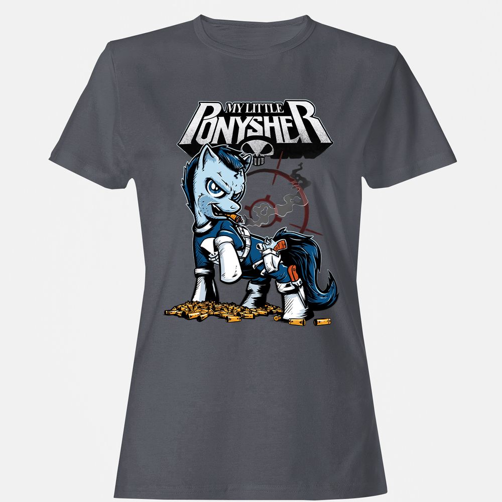 Women's T-Shirt - 22NE3KL4 - Dark Heather - 5