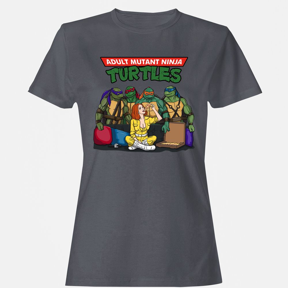 Women's T-Shirt - FQ67AX2H - Dark Heather - 5