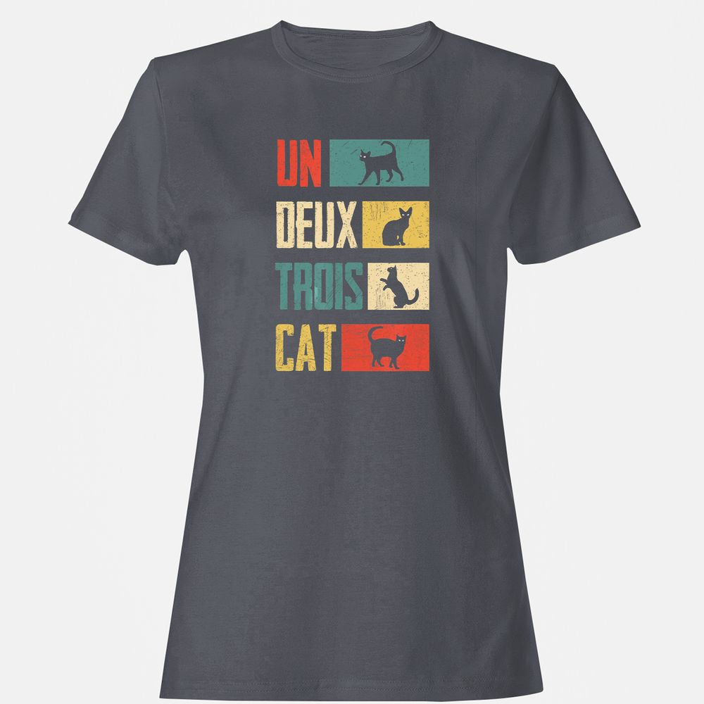 Women's T-Shirt - JWM9L7CU - Dark Heather - 5
