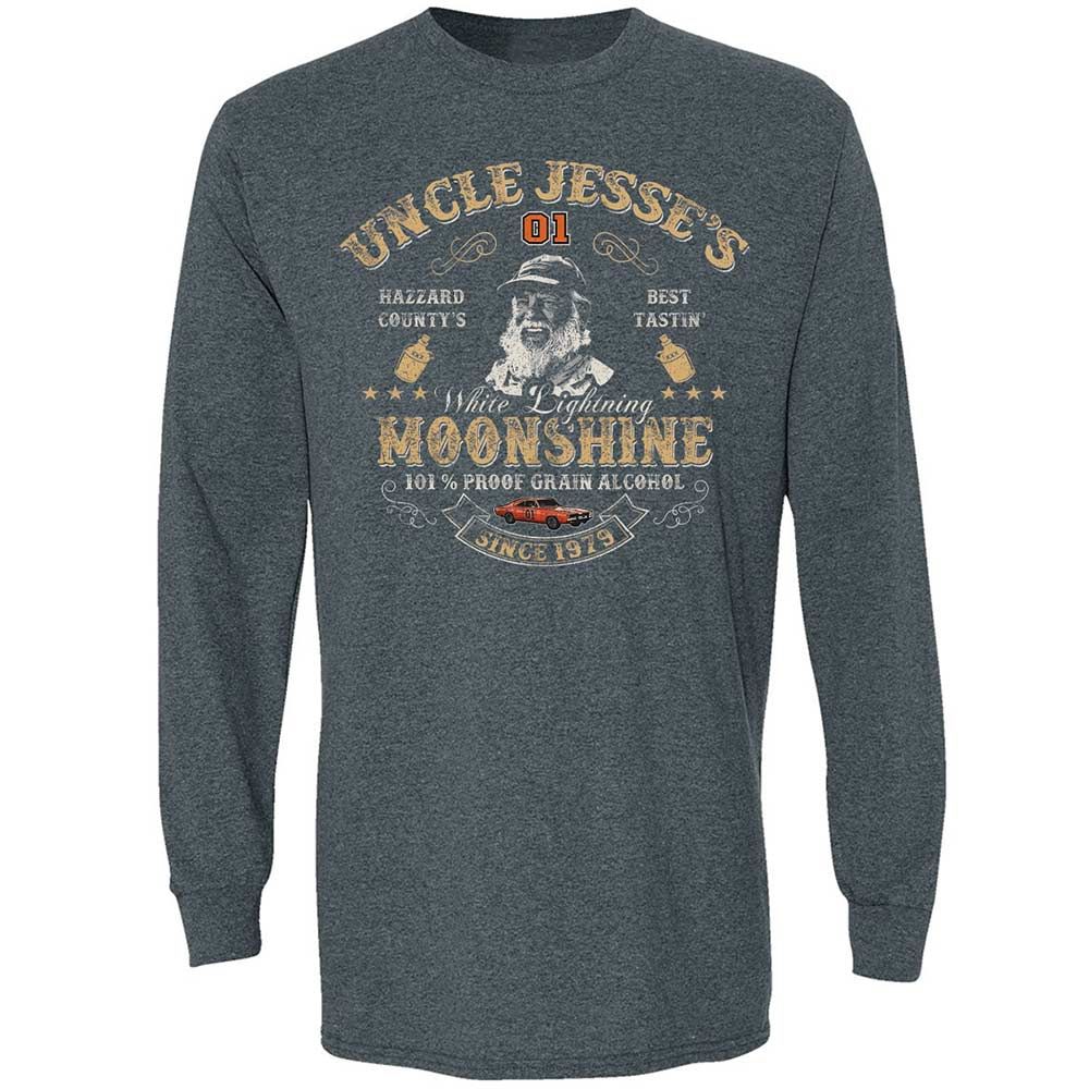 Long Sleeve T-Shirt - XDJEU14Z - Dark Heather - 5
