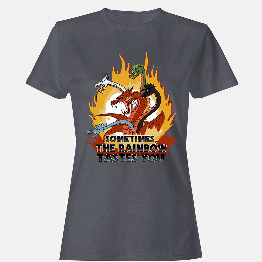 Women's T-Shirt - ELCZQB6N - Dark Heather - 5