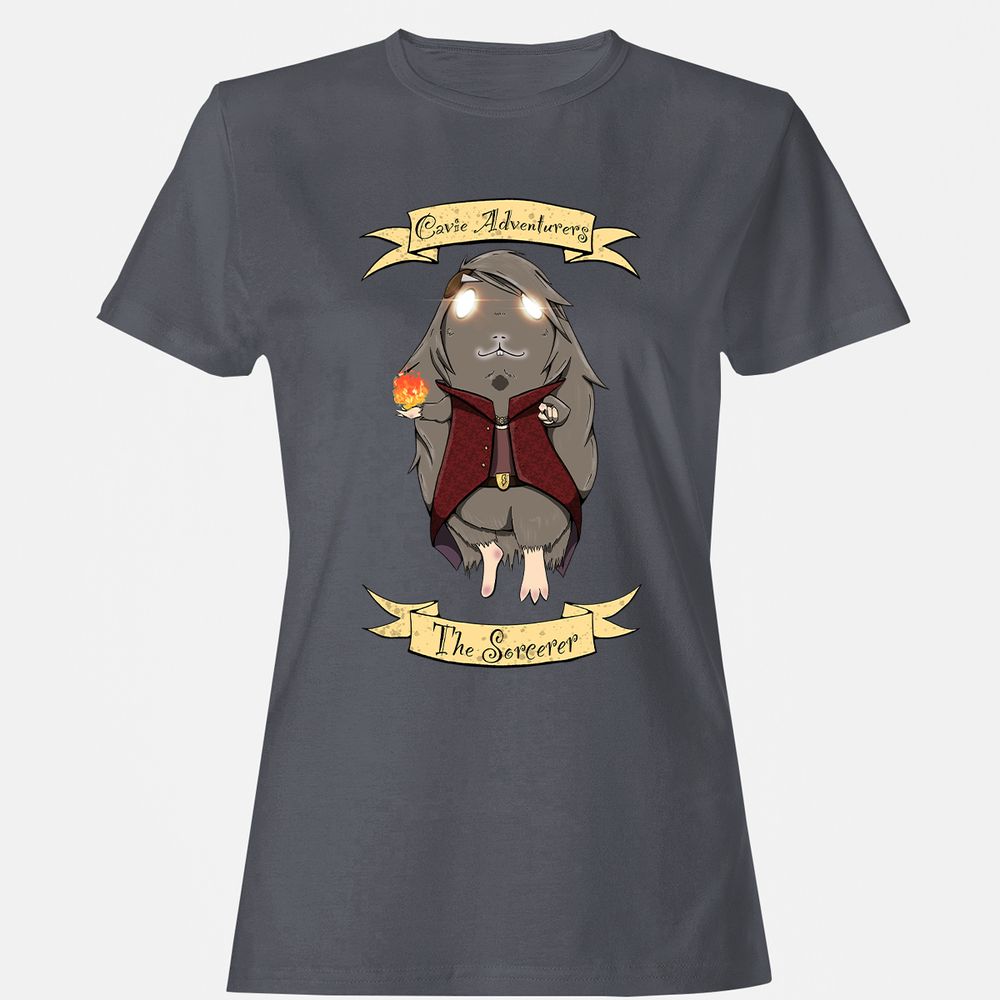 Women's T-Shirt - 4FZL1YGA - Dark Heather - 5