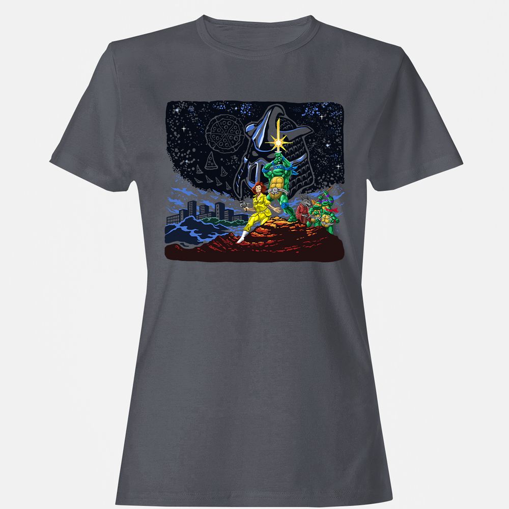 Women's T-Shirt - 4ZWF789H - Dark Heather - 5