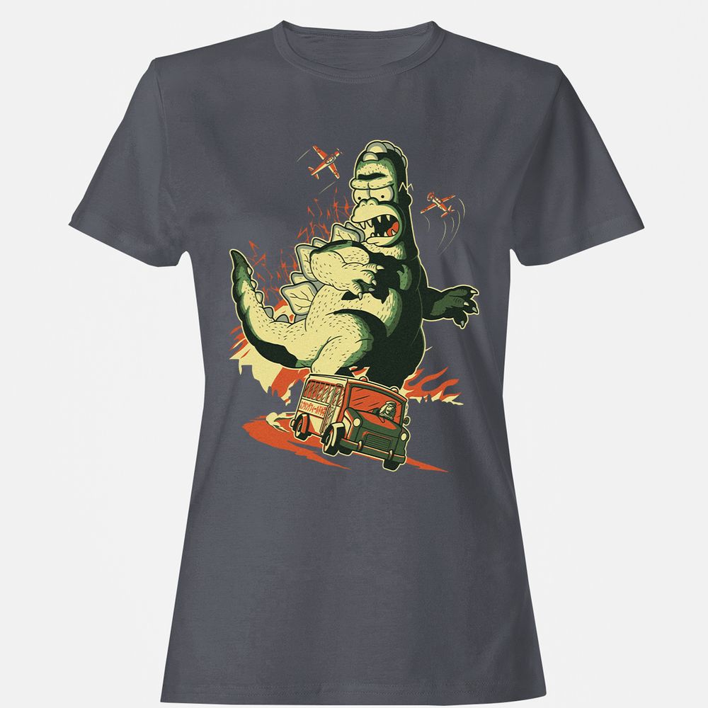 Women's T-Shirt - EBPE3GB1 - Dark Heather - 5