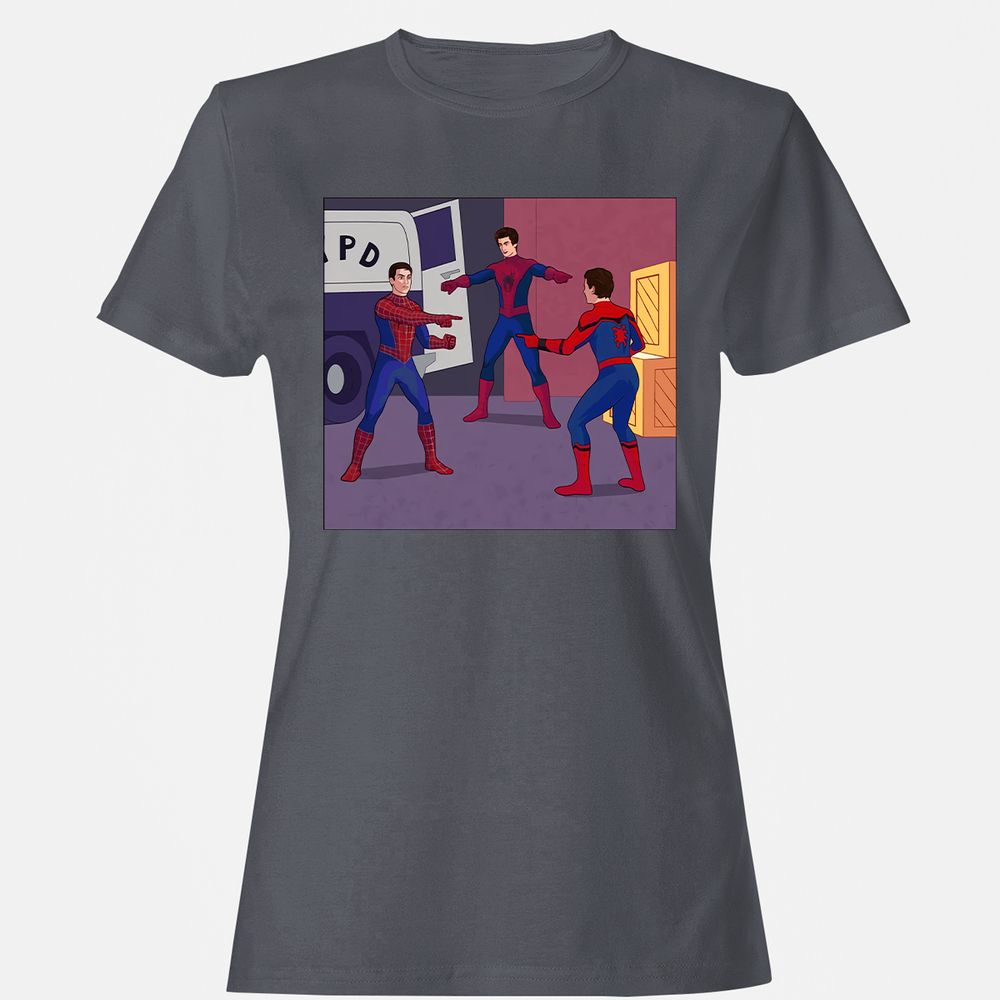 Women's T-Shirt - LZA6NVQV - Dark Heather - 5