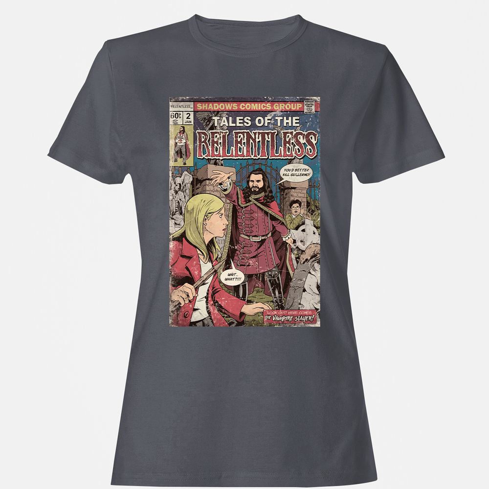 Women's T-Shirt - ZC2BFK4G - Dark Heather - 5