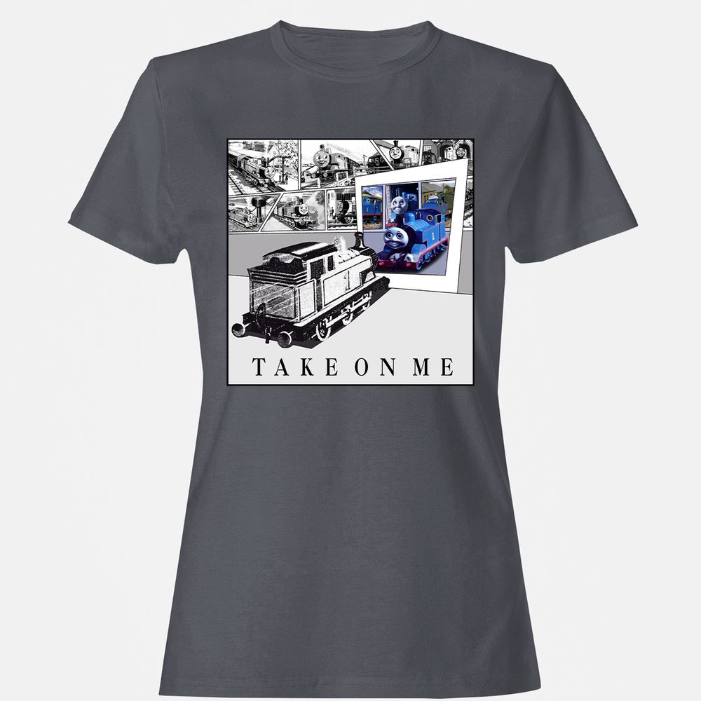 Women's T-Shirt - E6P42UP4 - Dark Heather - 5