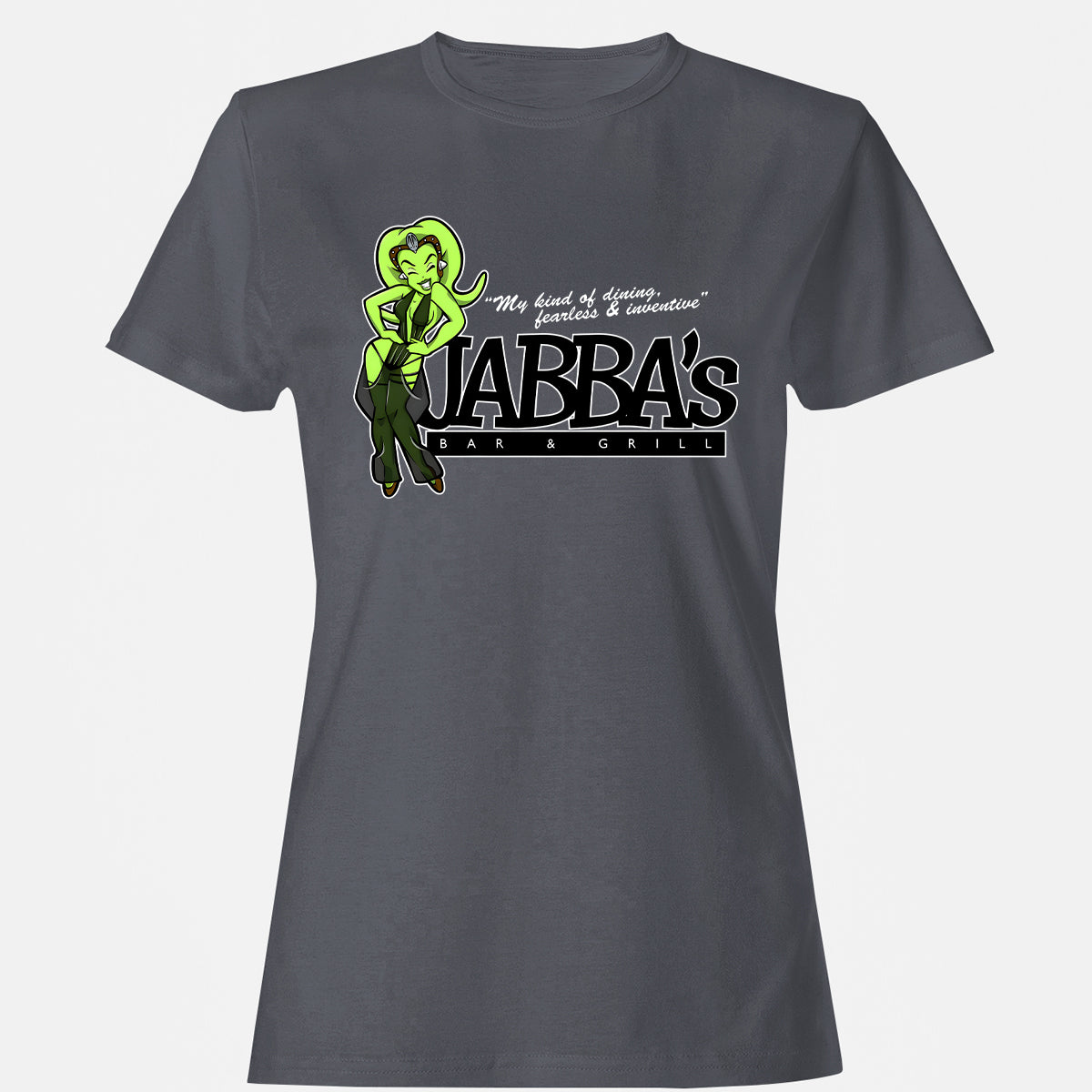 Women's T-Shirt - LHVBMH1L - Dark Heather - 5