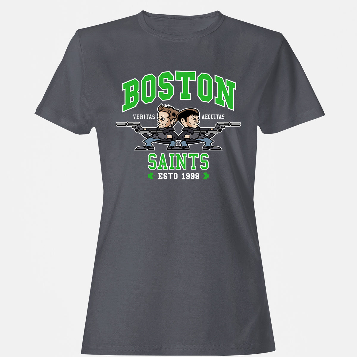Women's T-Shirt - SE1YGK57 - Dark Heather - 5
