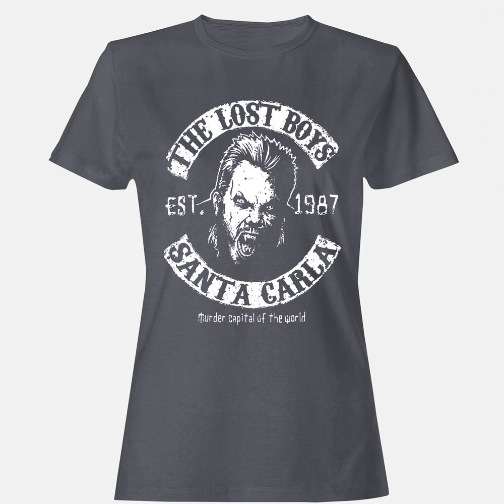 Women's T-Shirt - 9ADRD7F8 - Dark Heather - 5