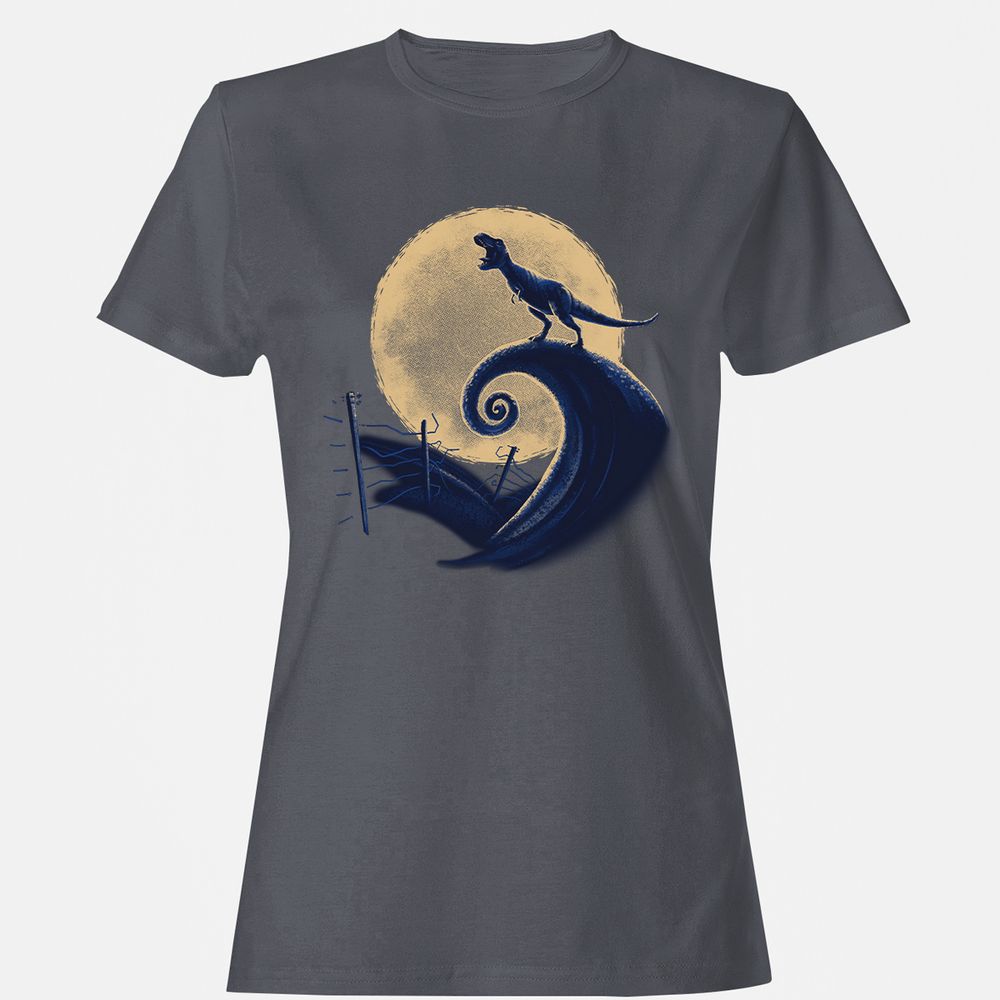 Women's T-Shirt - PUPLNJB6 - Dark Heather - 5