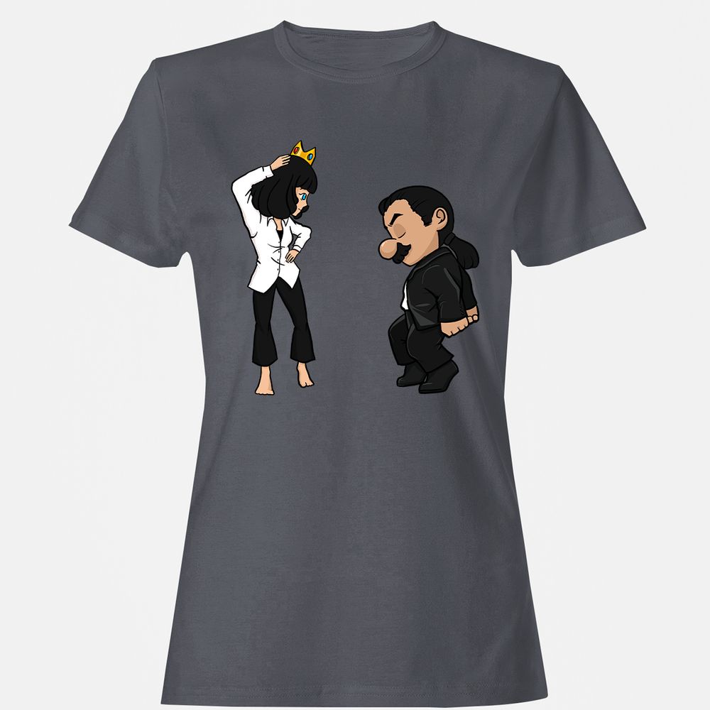 Women's T-Shirt - EDT16KPC - Dark Heather - 5